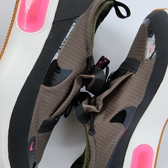 NWOT NikeAir Max Dia Winter Cargo Khaki Black White Size 9.5 - Picture 13 of 15